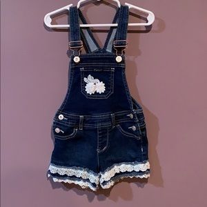 Jordache Crochet Overalls - 3T